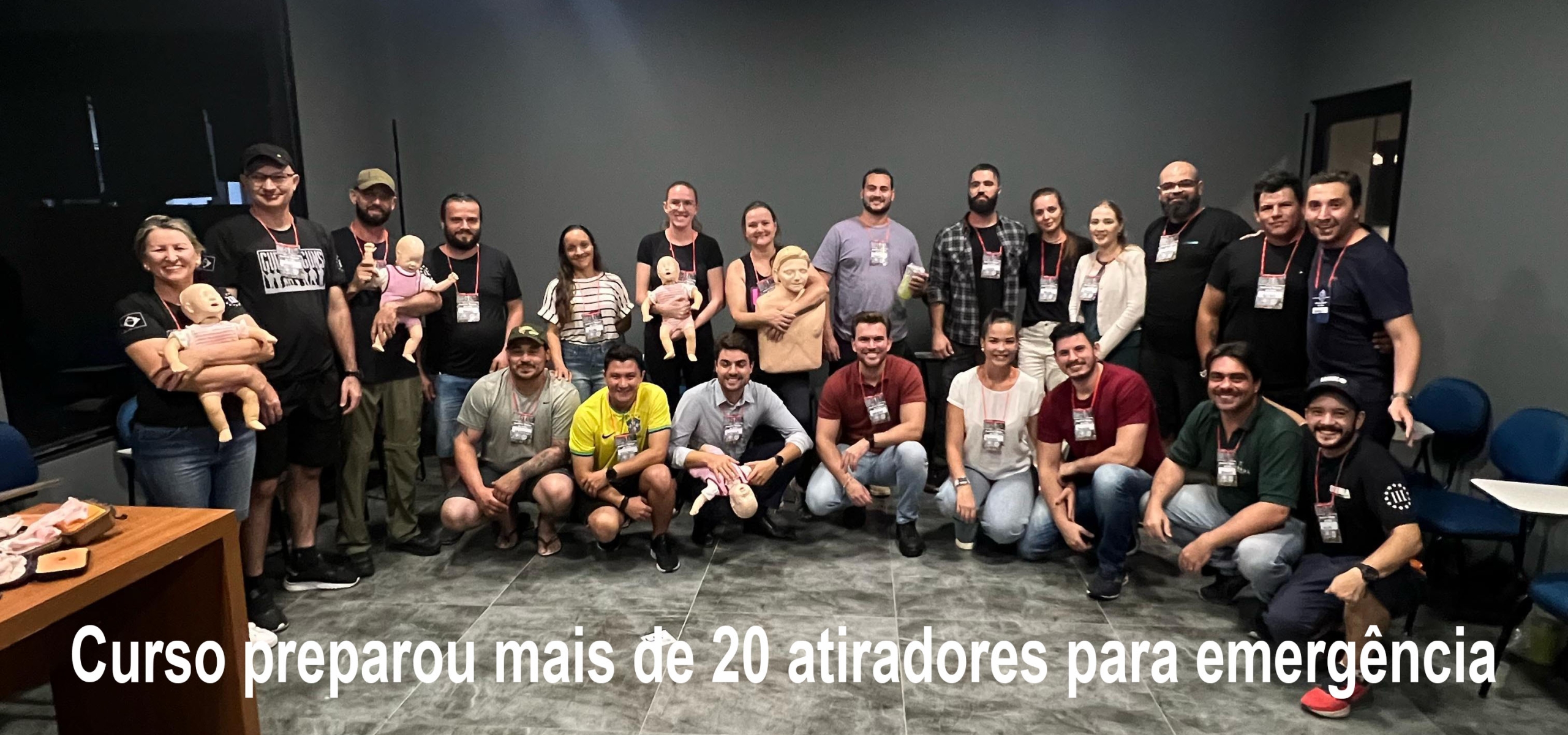 Curso preparou mais de 20 atiradores para emergência